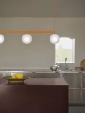 Rime Rail Lamp, orange