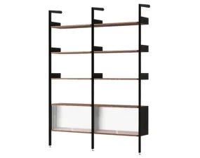 Rombe Configuration E, anthracite/lacquered walnut