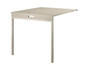 String Folding Table, beige/beige