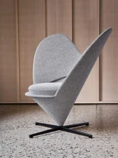 Heart Cone Chair, Cento salt and pepper