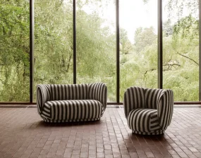 Rico Sofa 2 Louisiana, sand/off-white