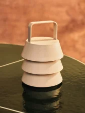 Luver Portable Lamp, cashmere