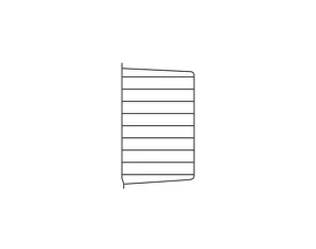 String Wall Panel 50 x 30, dark brown
