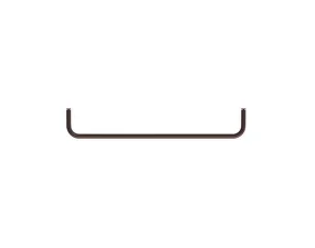 String Closet Rod 53, dark brown