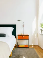 USM Haller M54 Bedside Table, pure orange