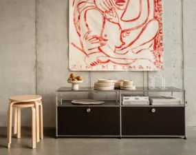 USM Haller Sideboard O2, light grey