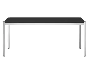 USM Haller T69 Table, nero linoleum