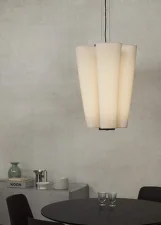 Bella Chandelier SC115, bronzed / soft canvas
