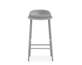 Form Bar Chair 65 cm Steel, grey