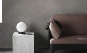 TR Bulb Ceiling/Wall Lamp, black