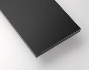 String Shelves 78 x 30, 3 pcs, black ash