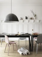 Under The Bell Pendant Lamp Ø82, grey