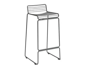Hee Bar Stool High, grey