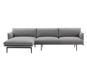 Outline Sofa w. Chaise Longue, Fiord