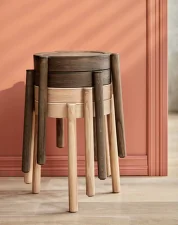 Pal Stool, light oak