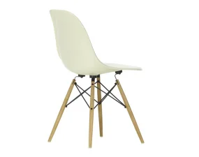 Eames Fiberglass Side Chair DSW, parchment/ash