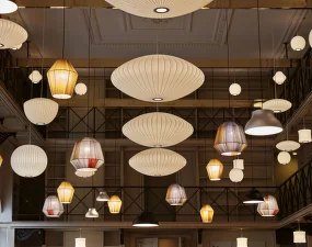 Nelson Saucer Bubble Pendant XL
