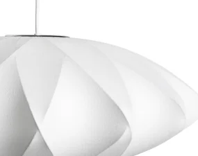 Nelson Saucer Crisscross Bubble Pendant S