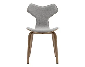 Grand Prix™ Chair Front Upholstered, walnut