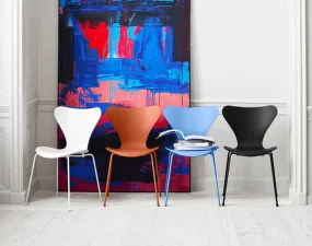 Series 7™ Chair Coloured, white monochrome