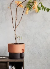 Oasis Flowerpot Large, dark brown