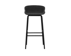 Hyg Barstool 75 cm Full Upholstery, black/Main Line Flax