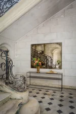 Mirror Sofa Console, bronze