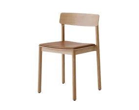Betty TK3 Chair, oak / Cognac Leather