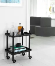 Block Table, black / black