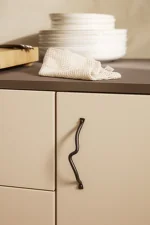 Curvature Handle, black brass