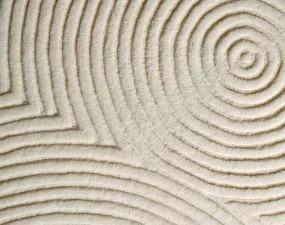 Zen Rug Rounded 175x240, creme