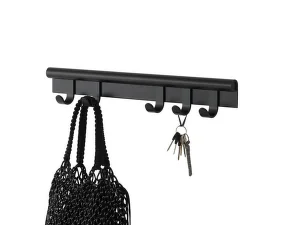 Coil Coat Rack 60 cm, black