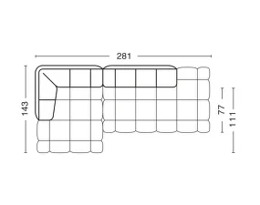 Quilton Sofa Combination 21, Remix 123