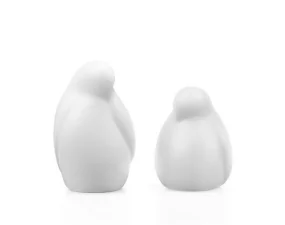 Resting Bird, white