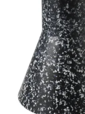 Bit Stool Cone, black / white