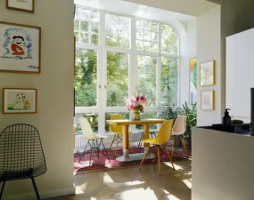 Wire Chair DKX-5, chrome