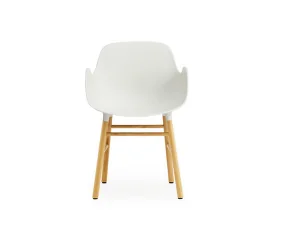 Form Armchair Oak, white