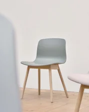 AAC 12 Chair Solid Oak, grey