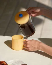 French Press Brewer, clear