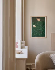 Coffee Alone At Place De Clichy Poster 50x70
