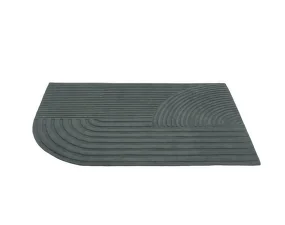 Relevo Rug 170x240, dark green