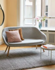 Peas Rug 140x200, medium grey