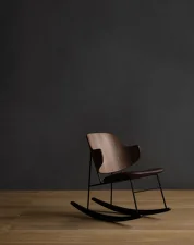 Penguin Rocking Chair, walnut/Dakar 0329