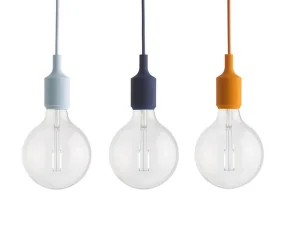 E27 Pendant Lamp, light blue