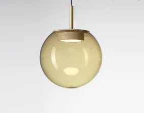 Orbis 300 PC1290 Pendant Lamp, amber / ochre matte