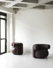 Burra Lounge Chair Swivel w. Return, Yoredale UDA06