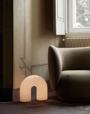 Rico Lounge Chair, Grain chocolate