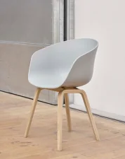 AAC 22 Chair Oak Veneer, concrete grey