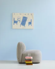 Gem Lounge Chair, Brusvik 65 light brown
