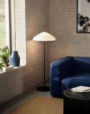 Pao Glass Floor Lamp, white opal